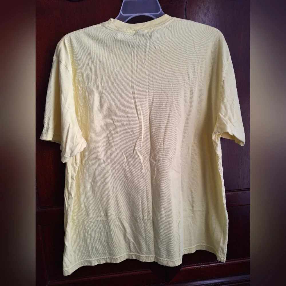 HARRY STYLES "Pleasing" 100% t-shirt in pale yellow size XL - Picture 4 of 4